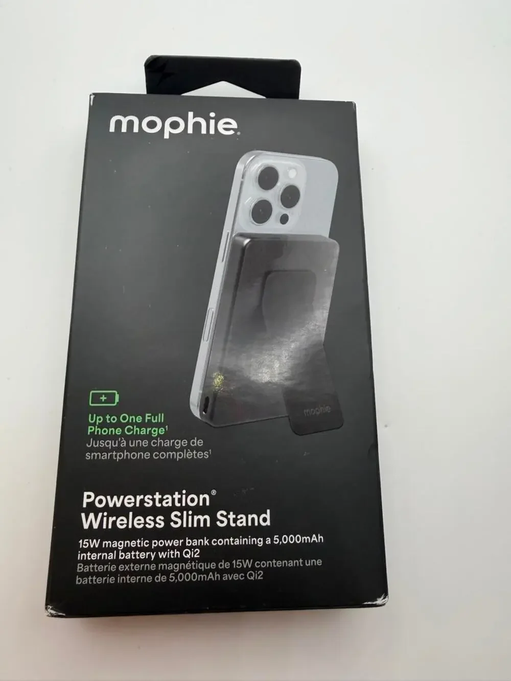 mophie Wireless Charging Stand New in Box 15W - 5,000 mAh